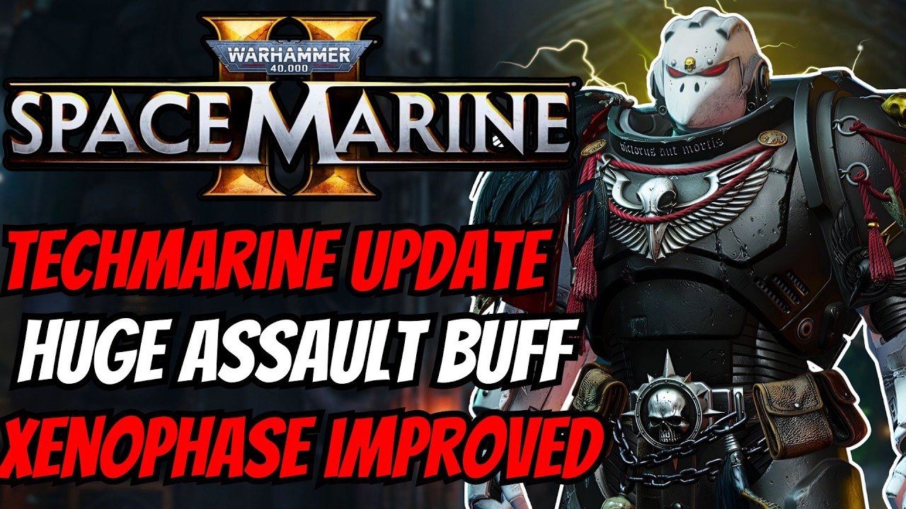 HUGE ASSAULT BUFFS and Heroic Weapon Improvements in Space Marine 2 Techmarine Update Patch 12!