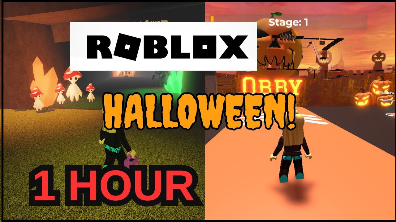 1 HOUR Halloween Roblox and Chill 🎃 