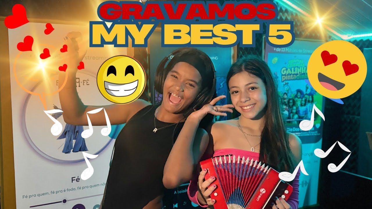TUDO QUE ROLOU NA GRAVAÇÃO DE MY BEST 5 😅🥰