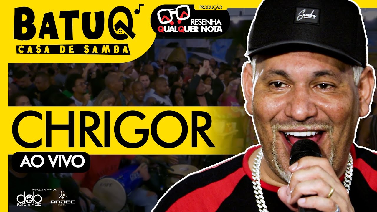 Roda de Samba do Chrigor Ao vivo na BatuQ - Sucessos do Pagode 90