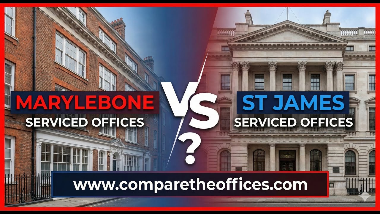 Inside London’s Most Iconic Workspaces: Marylebone & St James Serviced Offices