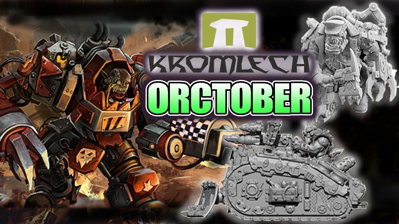 Orktober Vehicles & Characters: Kromlech Orks Unbox & Build