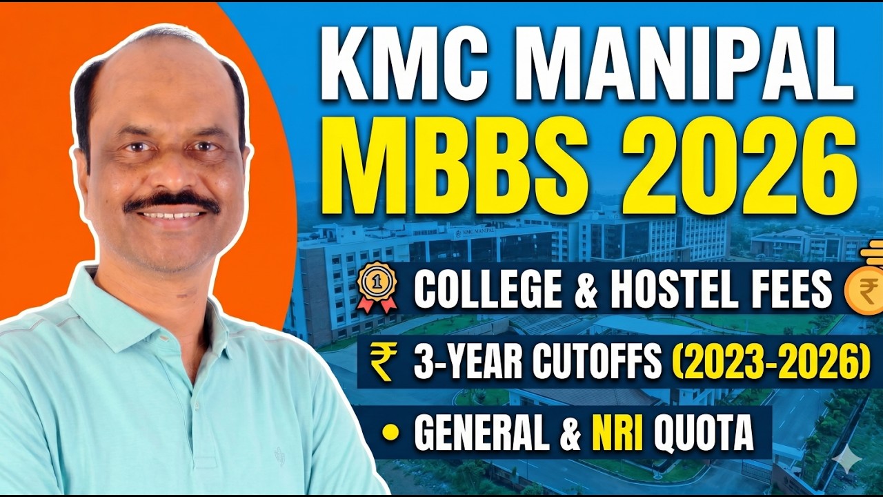 KMC Manipal MBBS 2026 &mdash; Can YOU Get In? Cutoffs, Fees & Seats Explained!