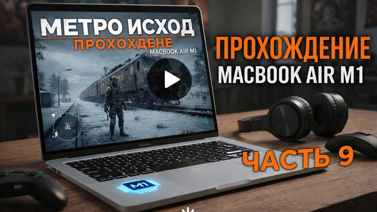 Прохождение метро исход на MacBook air М1 часть 9