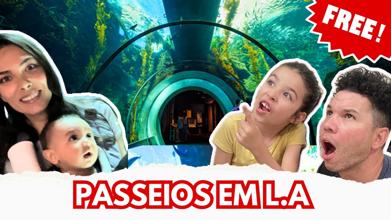 VLOG Passeio Imperdível e Gratuito no Museu de Ciências de LA. Temporada 1  ep.  1