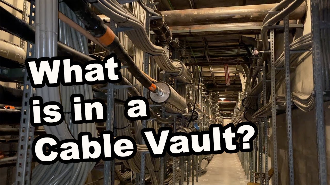 Inside a Central Office Cable Vault (Telecom)