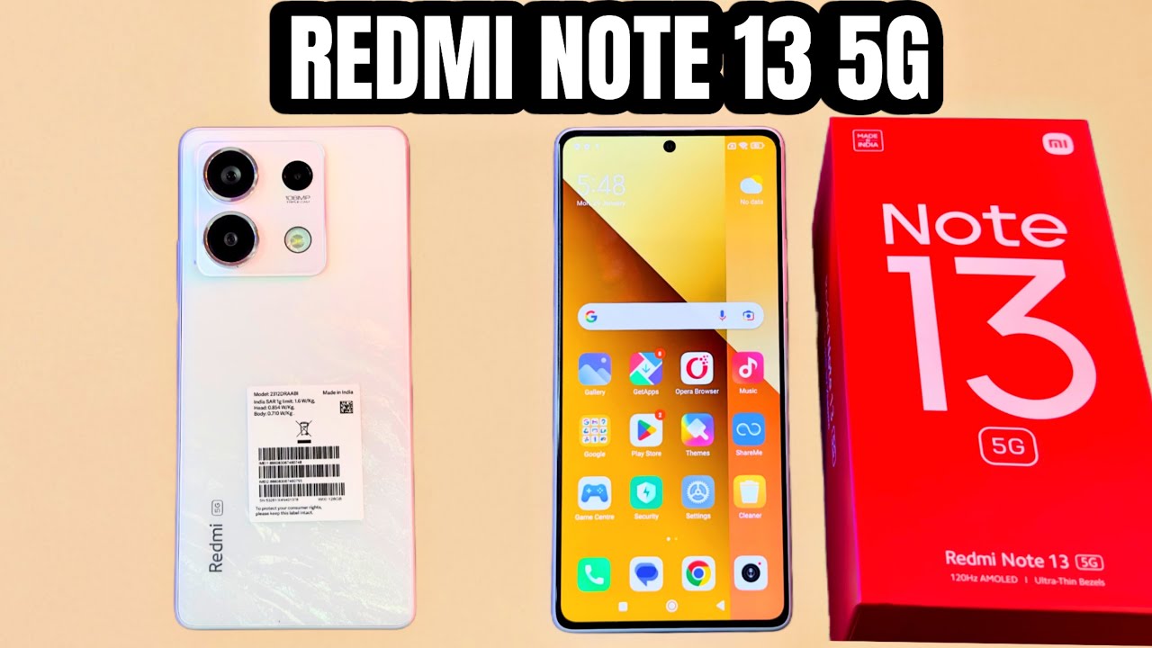 Redmi Note 13 5G Arctic White  ⚡ Unboxing & Review ⚡ Camera ⚡ Price