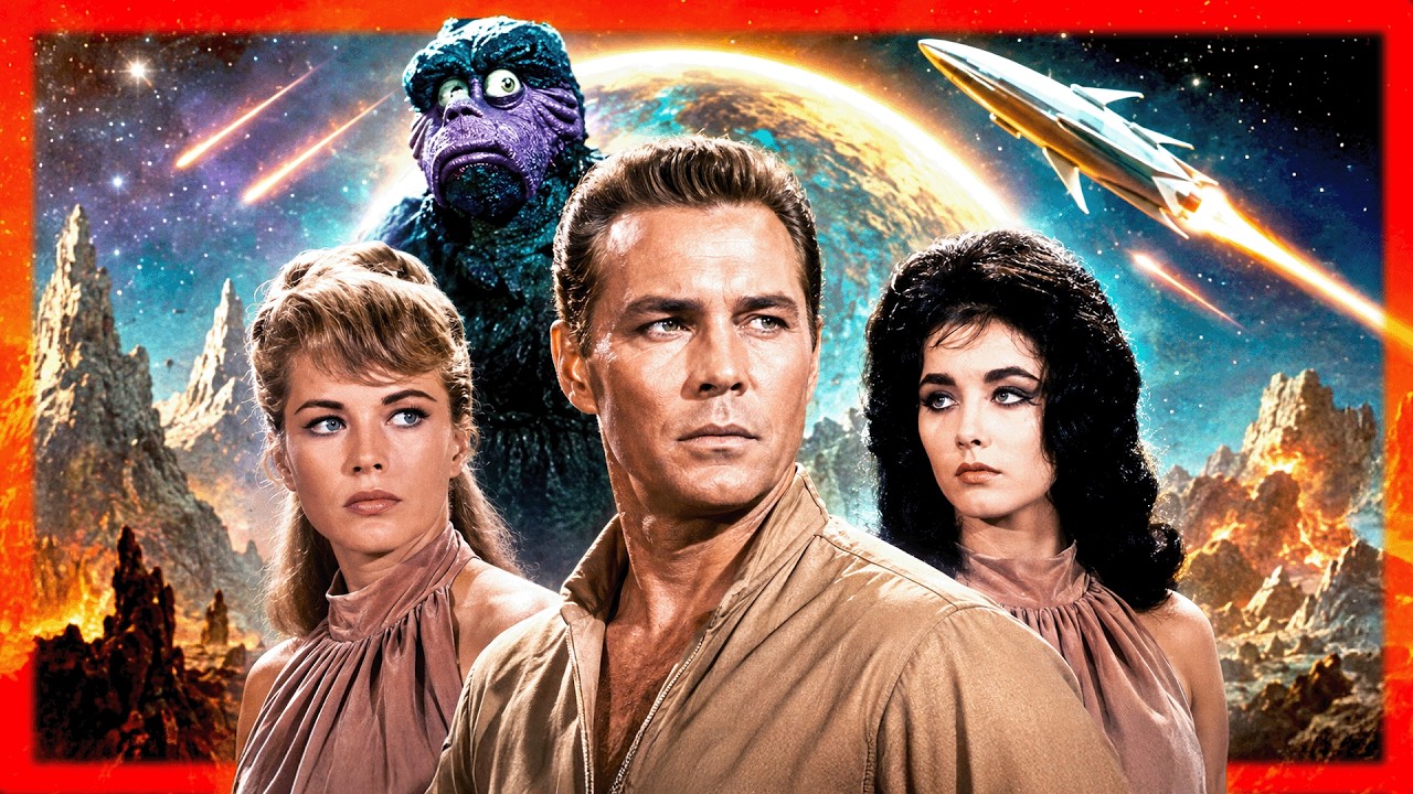 🎬 Планета-фантом (1961) | Культовая научная фантастика 🚀👽 | Затерянный в миниатюрном мире -