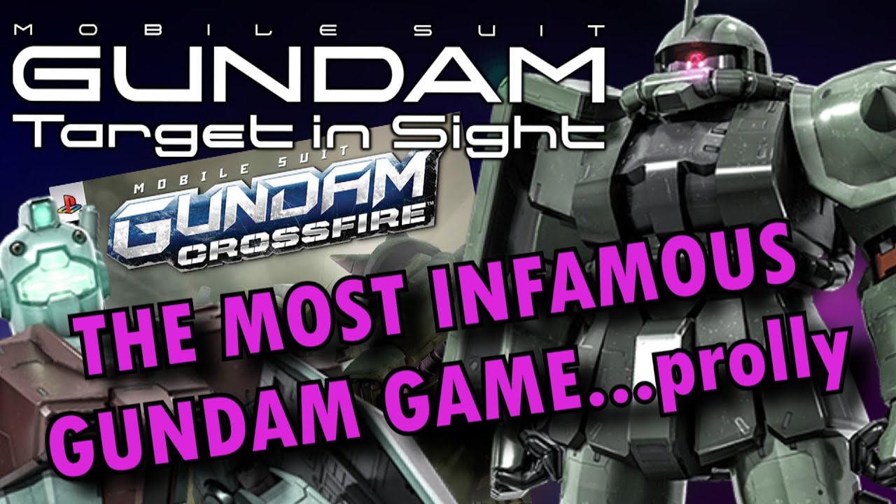 GUNDAM CROSSFIRE: Самая печально известная игра про Гандамов