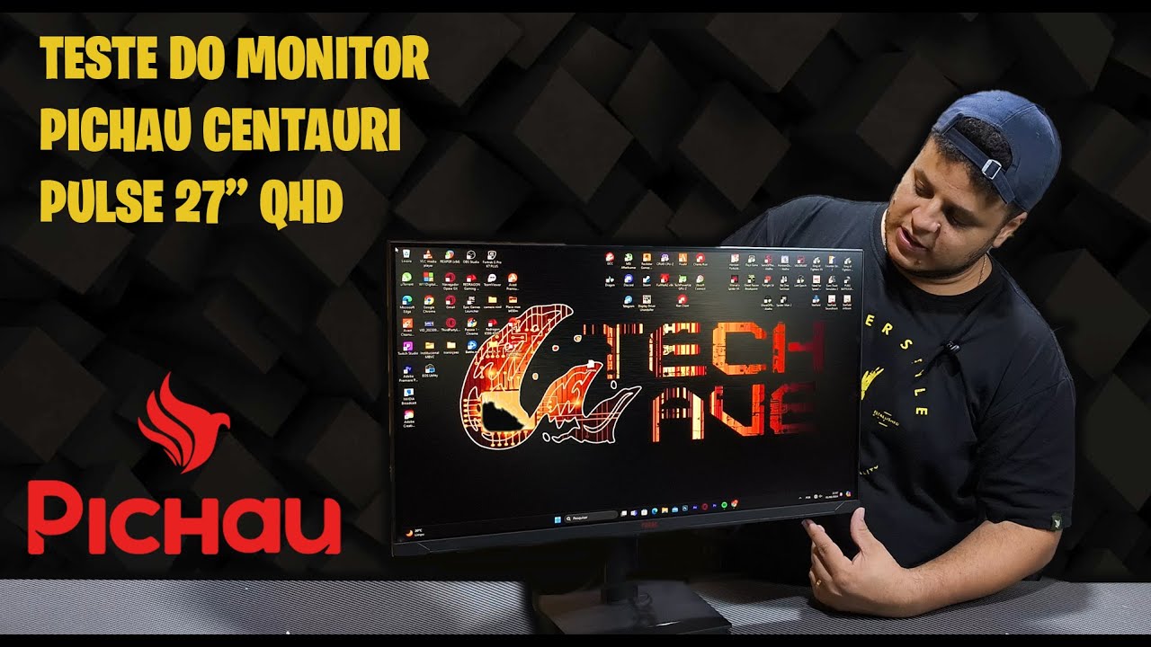 Teste e Impressões do Monitor Pichau Centauri Pulse 27'' QHD