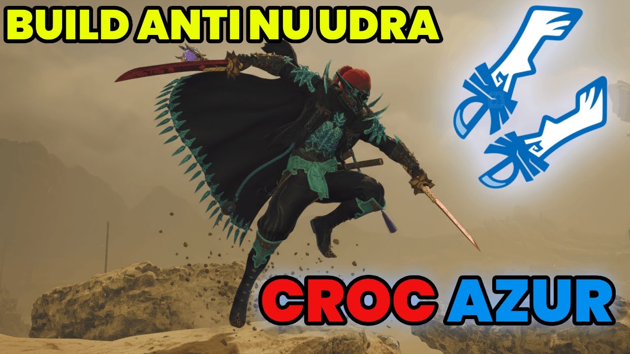 Monster Hunter WILDS BUILD: CROC AZUR - Dual Blades/Double Epée