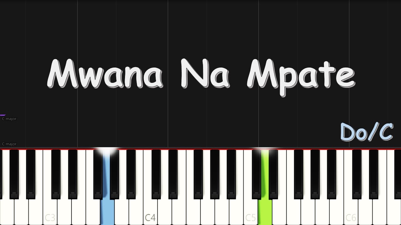Gael Music - Mwana Na Mpate | EASY PIANO TUTORIAL BY Extreme Midi