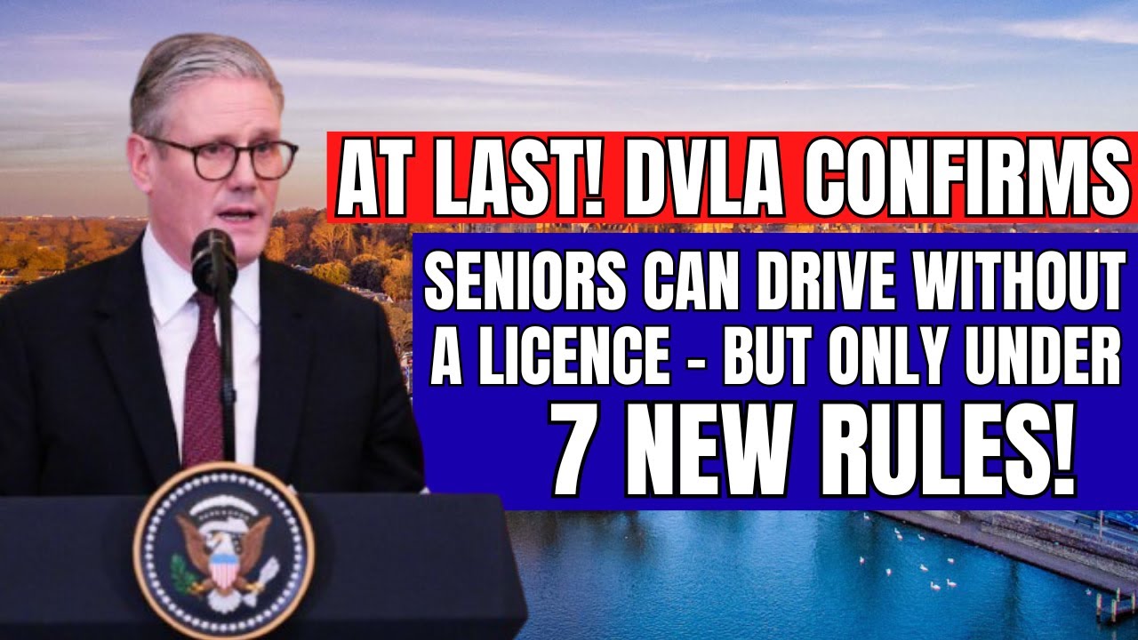 🚗 Срочно: DVLA сообщает, что пожилые люди теперь могут водить машину без прав, если будут следова...