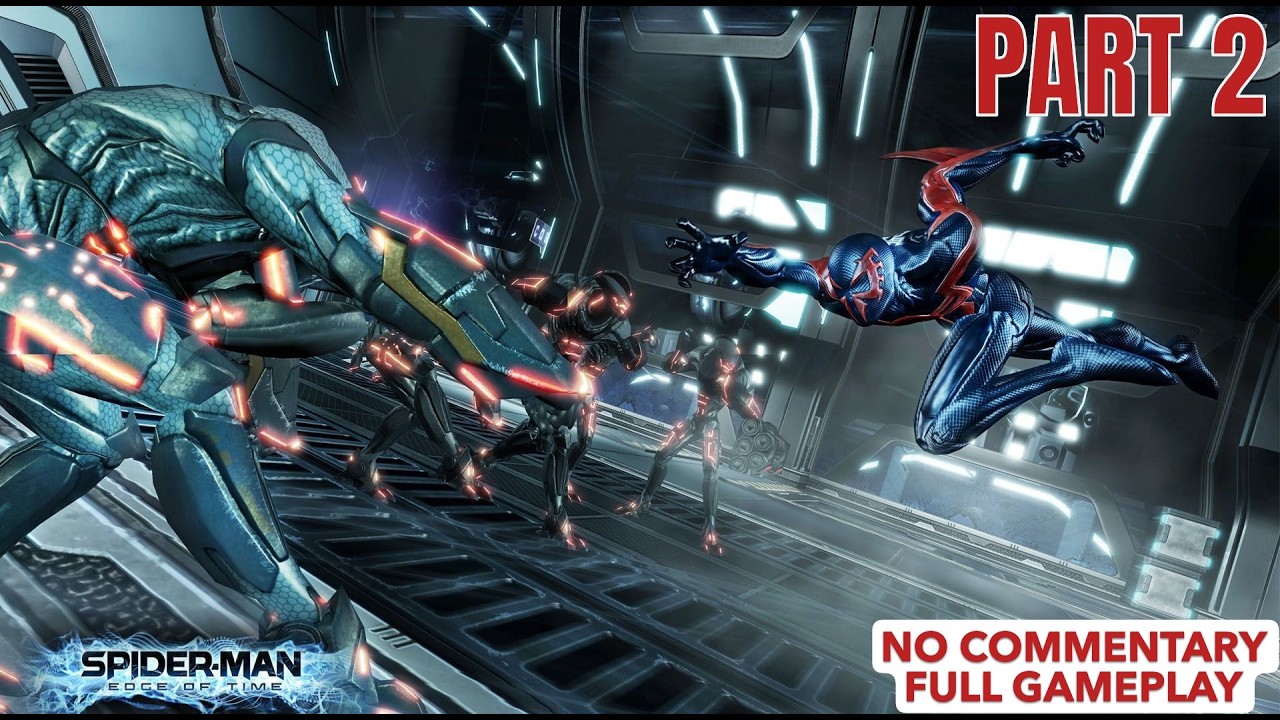 Spider-Man: Edge of Time Walkthrough Gameplay Part #2 (NO COMMENTARY)