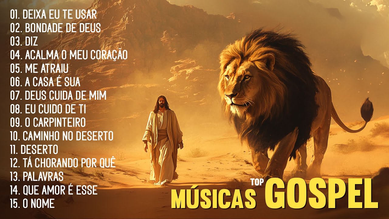 Louvores De Adora&ccedil;&atilde;o, As Melhores M&uacute;sicas Gospel 2025, Top 100 Hinos Gospel As Mais Tocadas 2025