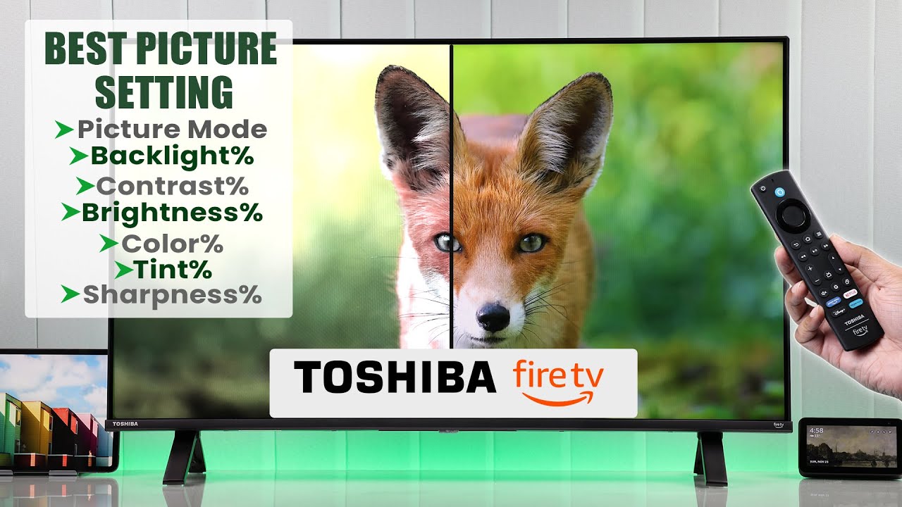 Best Picture Calibration for Toshiba Smart 4K Fire TV! [Picture Settings Revealed]