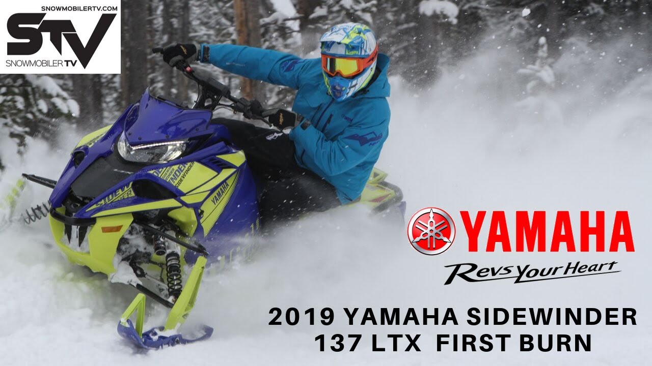 2019 Yamaha Sidewinder 137 LTX  First Burn