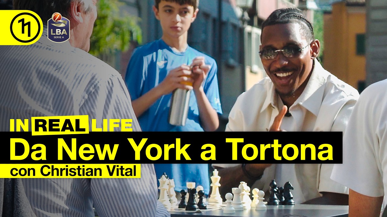 Tra Apecar e scacchi: un cestista di New York a Tortona🏀♟️: | In Real Life con Christian Vital