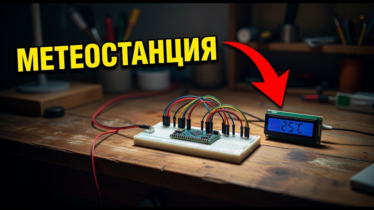 Домашняя метеостанция на Arduino ⚡ Полный гайд и скетч