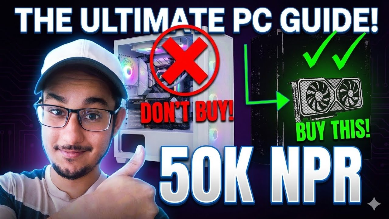 Under 50k Budget Gaming PC Built in Nepal With Monitor 2025