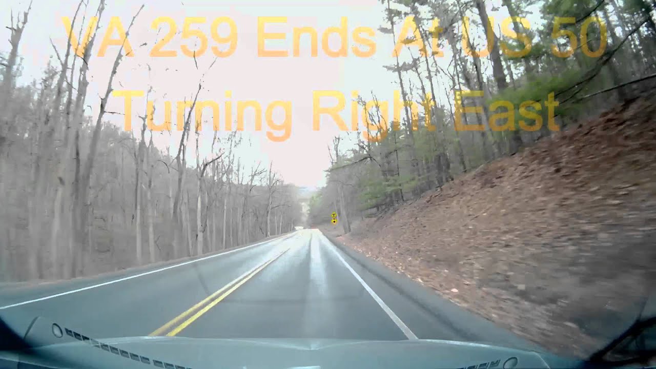 WV 259 Near Wardensville to Winchester VA
