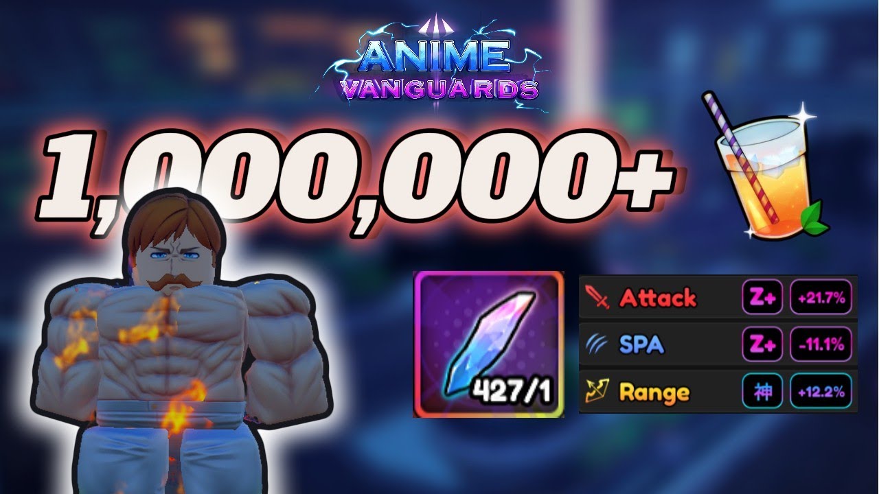 *I SPENT 1M+ ON ESCANOR?* | Anime Vanguards