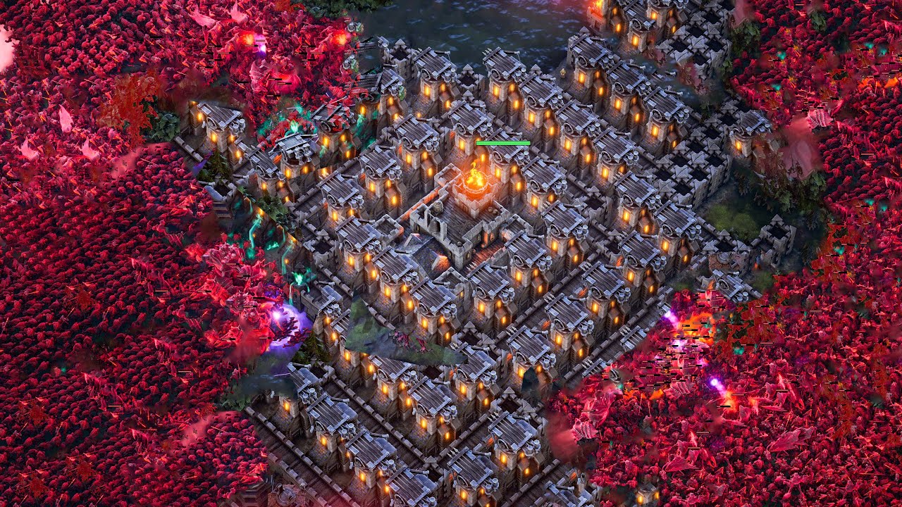 MASSIVE DEFENSE vs FINAL WAVE - Age of Darkness Final Stand