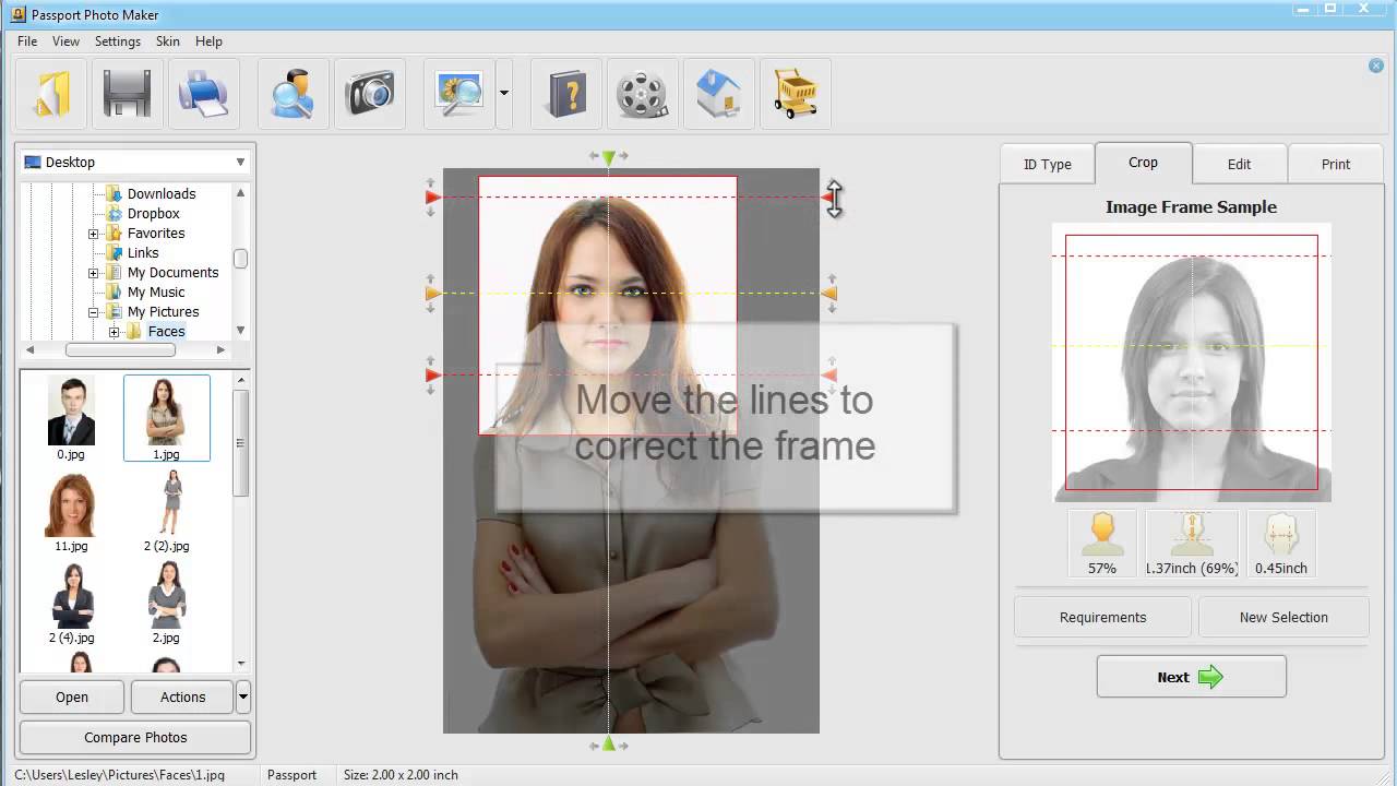 How to Make a Passport Photo in ONE Minute