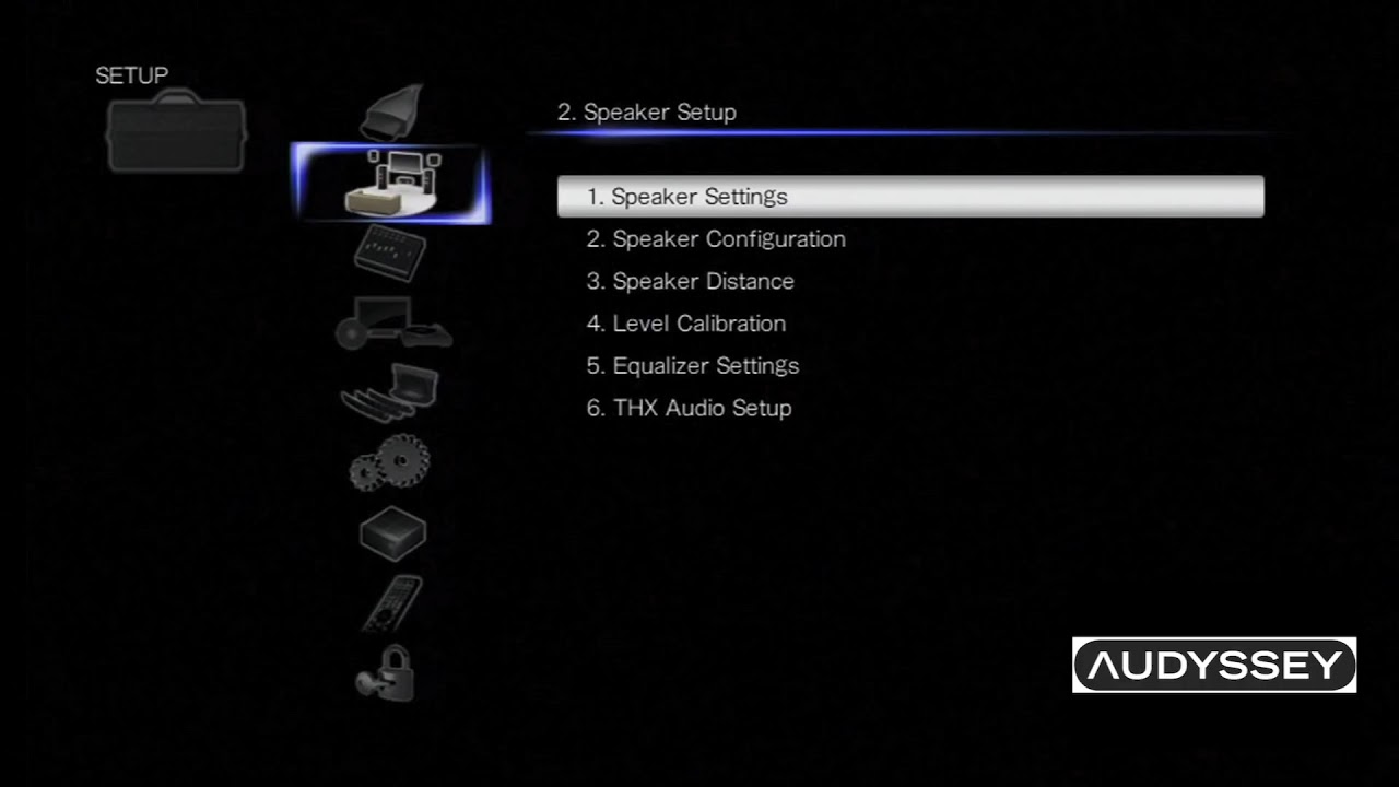 ONKYO TX-NR616 OSD & Setup Menu (AV Home Cinema Network Receiver 2012 Range)