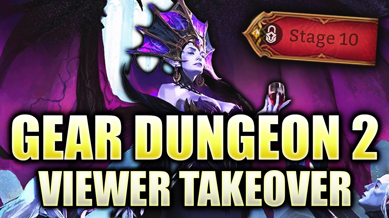 How-To Beat GEAR DUNGEON 2 ⚔️ Live Viewer Takeover | Watcher of Realms LIVE