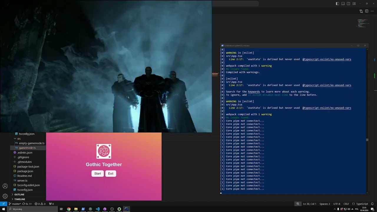 [BETA] Gothic Together, czyli jak robić gamedev technologiami wsp&oacute;łczesnego webu