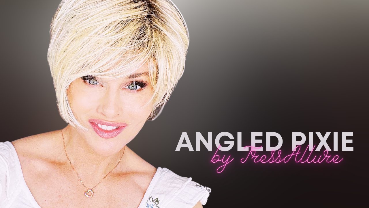 TressAllure ANGLED PIXIE Wig Review | DISCONTINUED STYLE