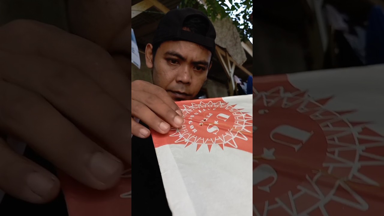Membuat tali timba/tali GOCI layangan STANDARAN buat si bocil