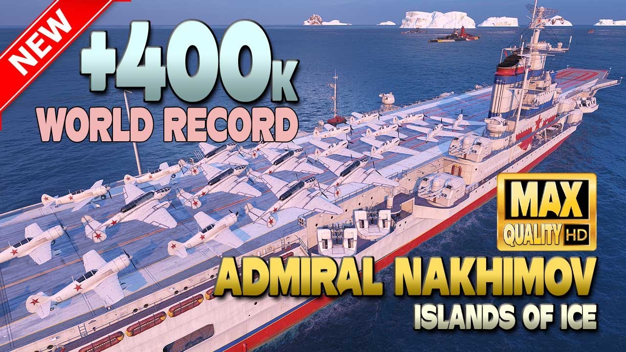 Адмирал Нахимов: Мировой рекорд, сервер ASIA - World of Warships