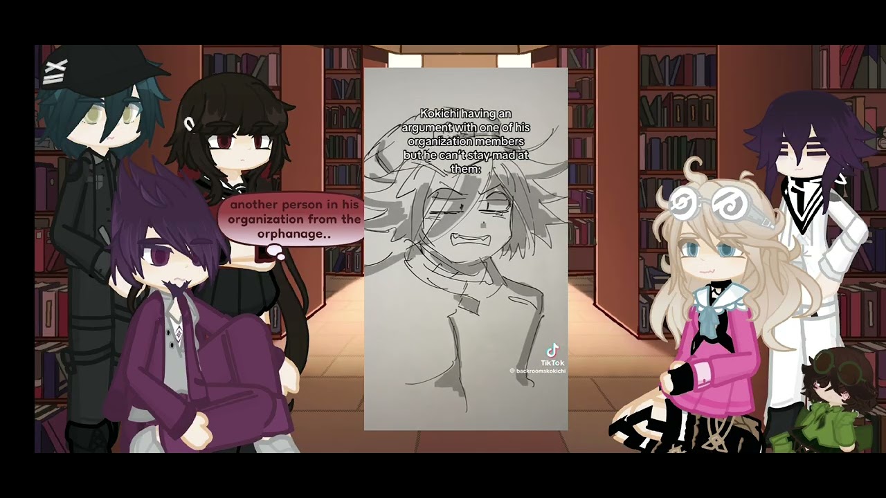 | Drv3 react to Kokichi Ouma as Kyouka | Wip/probably abandoned | AU IN DESC!!