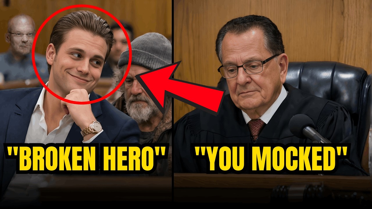 Billionaire’s Son MOCKS Homeless Veteran — Judge Frank Caprio’s Courtroom Revelation Changes Every..