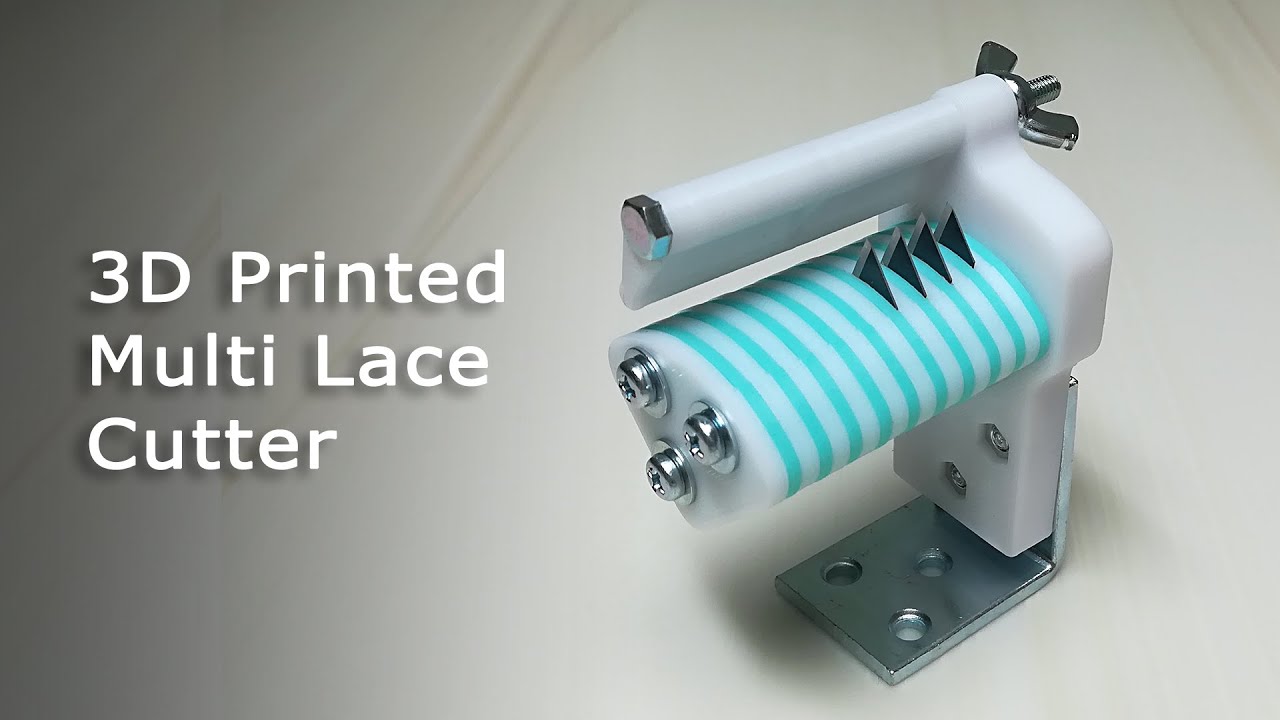 マルチレースカッター : Multi Lace Cutter (3D Printed)