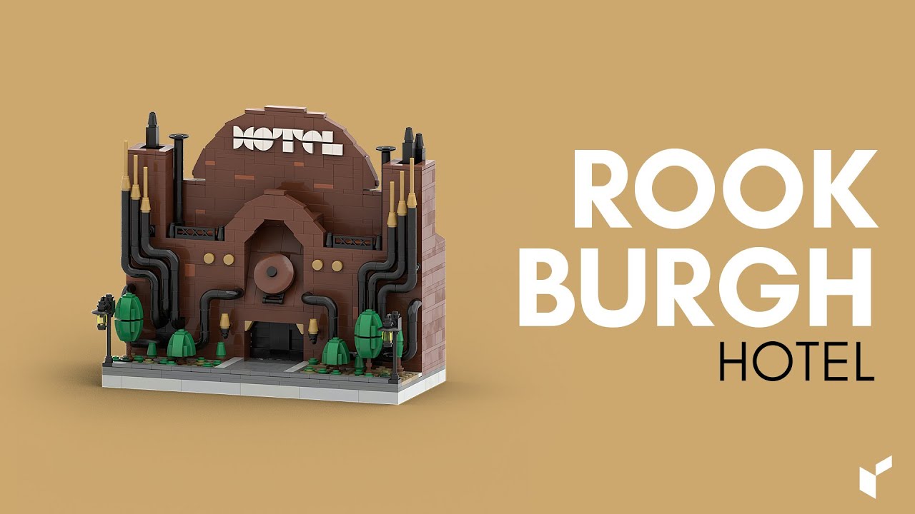 Rookburgh hotel - Lego creation