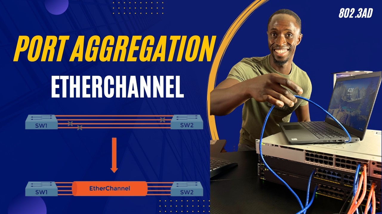 How to Configure EtherChannel/Port Aggregation for increased Bandwidth & Redundancy. Real Equipments