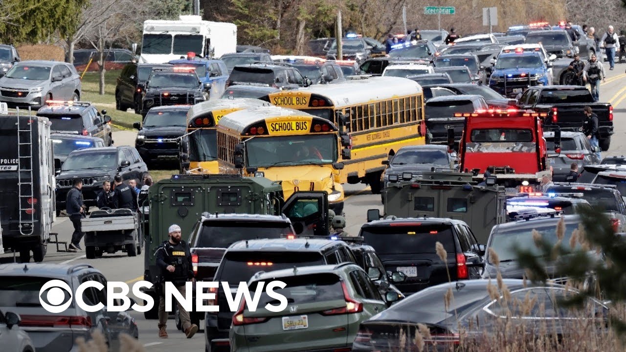 Watch Live: Shots fired at Temple Israel synagogue in Michigan | CBS News
