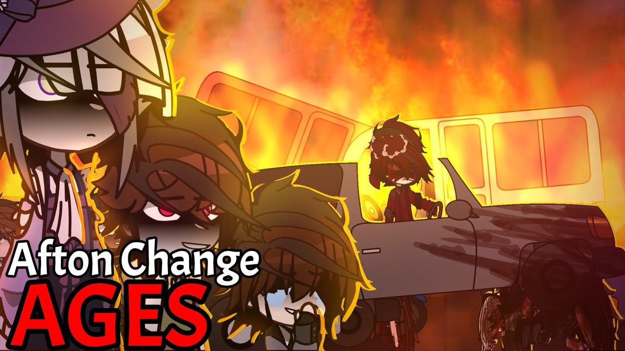 👵🏻↑Aftons Change Ages // Afton Family // FNAF Gacha Club↓👦🏻