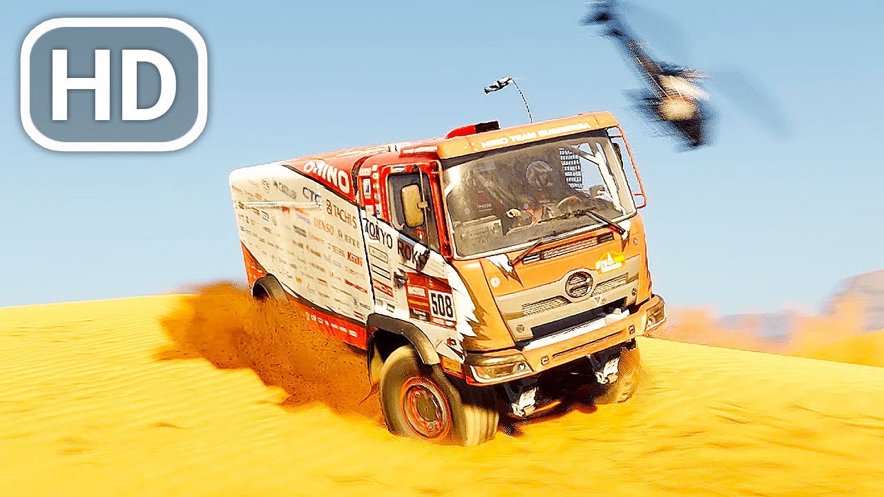 Dakar Desert Rally - Hino 500 Win Gameplay