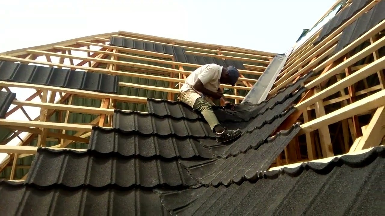 HOW TO INSTALL STONE COATED IN GUTTER
