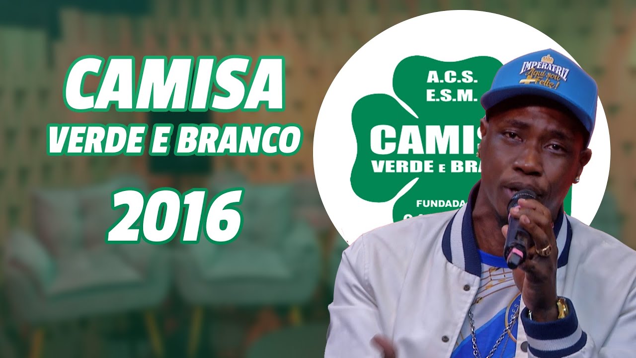 Camisa Verde e Branco 2016 - Ritmo e Samba - Tiganá