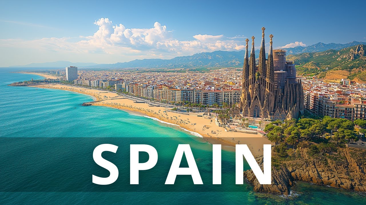 Spain &ndash; Travel Vibes 4K Film With Calming Music