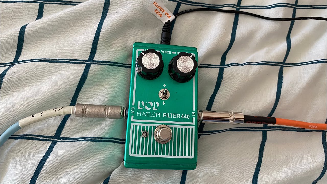 DOD Envelope Filter 440 Pedal (like and subscribe)