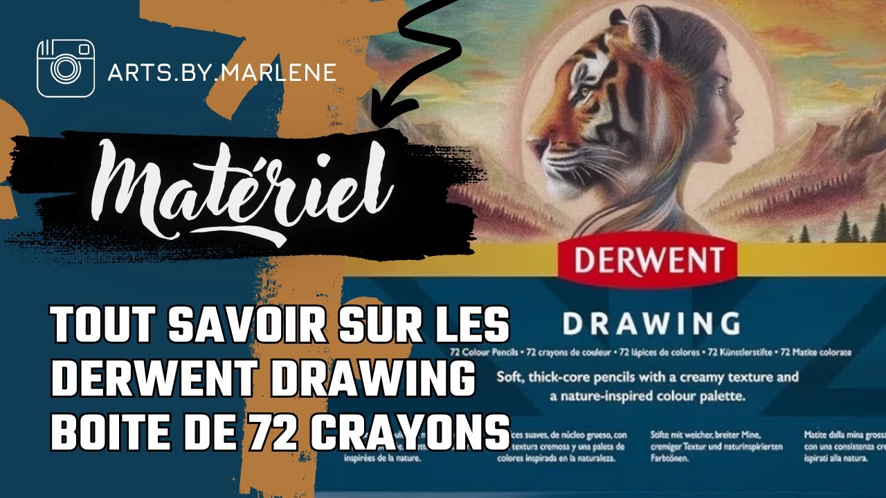 TOUT SAVOIR SUR LES 72 DERWENT DRAWING Présentation Nuancier Comparatif Chromaflow et Luminance