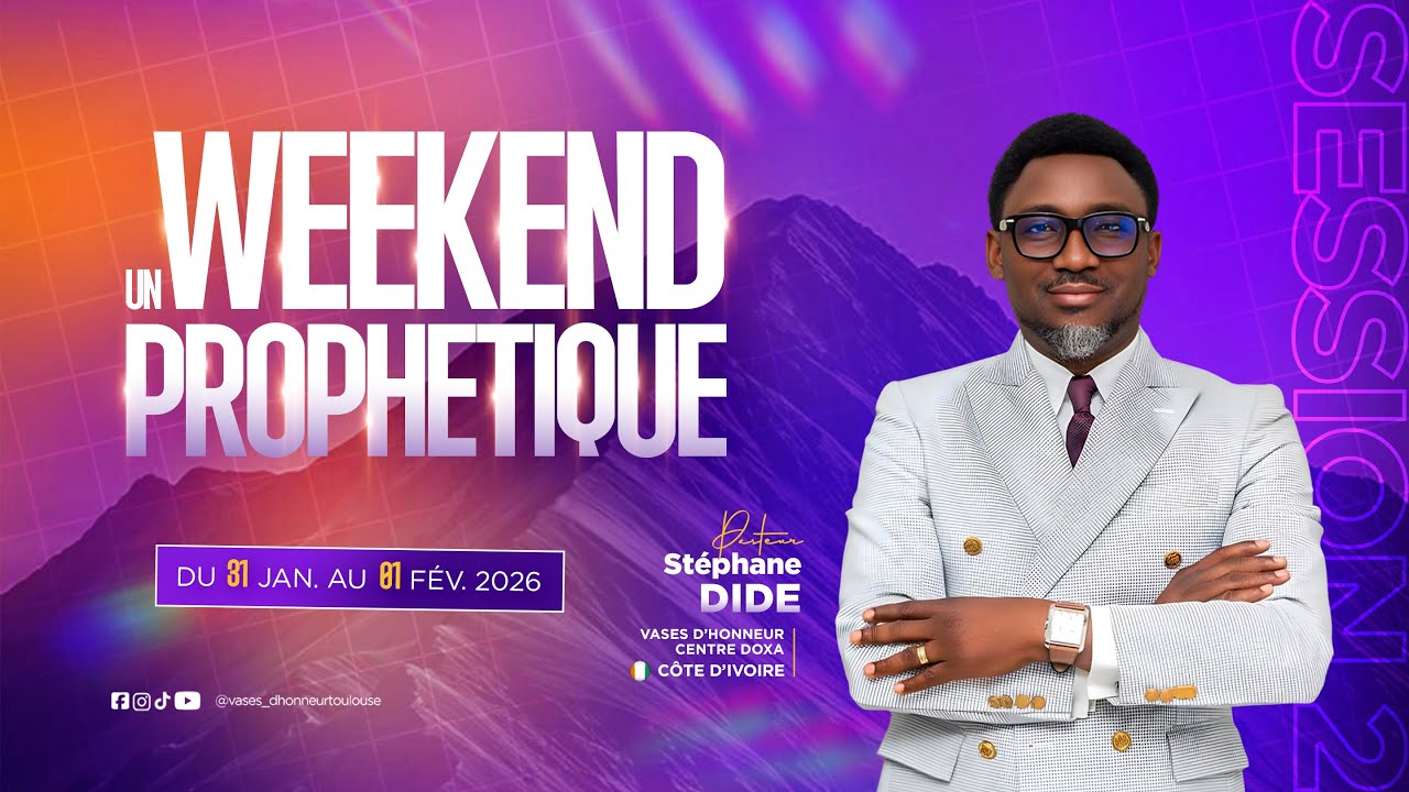 CULTE SPECIAL WEEK-END PROPHETIQUE  | PST. DIDE STEPHANE KOUASSI| 01/01/26