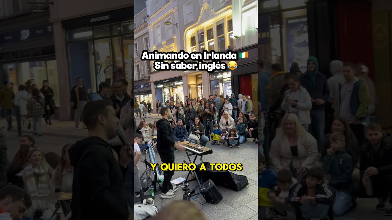 Cumbiaaa en Irlanda 🇦🇷🇮🇪Seguime para m&aacute;s v&iacute;deos as&iacute; #cumbiaar #irlanda #cumbia #musicaargentina