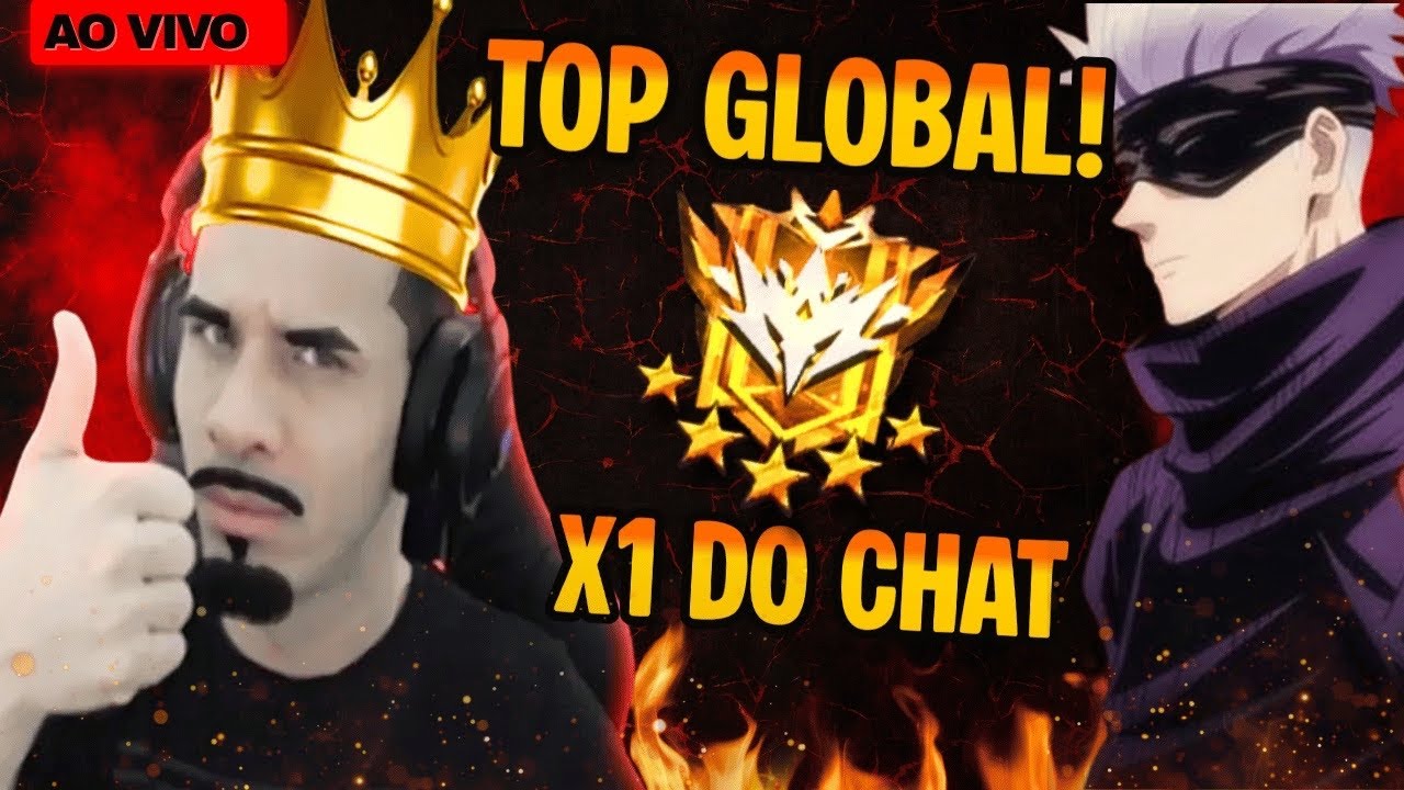 TOP GLOBAL VOLTOU - X1 CONTRA O CHAT AO VIVO 
